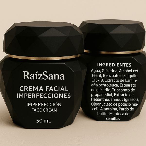 Crema Facial Natural para imperfecciones (Producto estrella de la casa)
